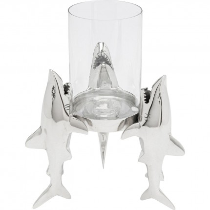 Tealight Holder Shark trio Kare Design