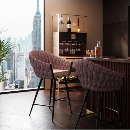 Bar Chair Knot brown Kare Design