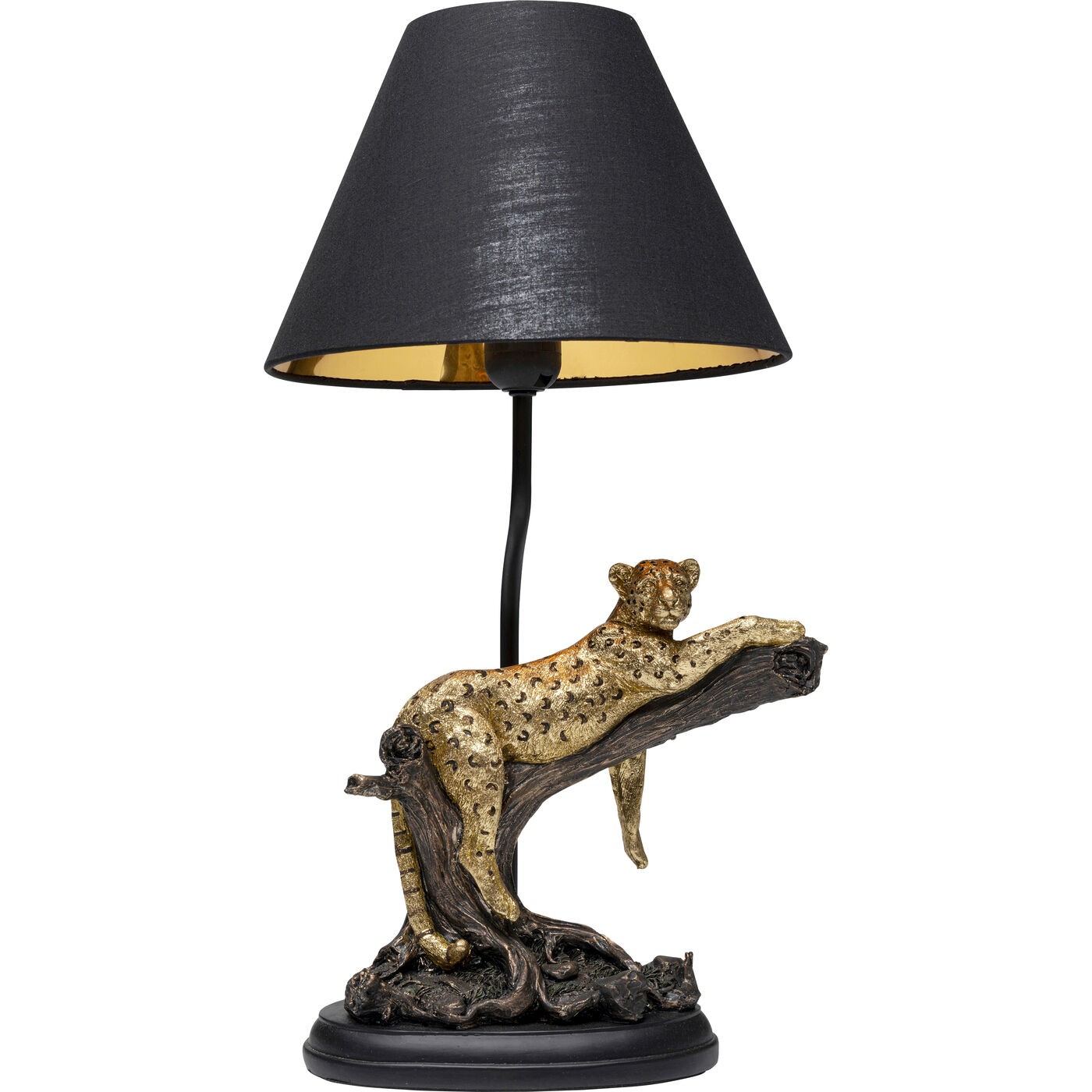 Kare Design Lampe léopard allongé