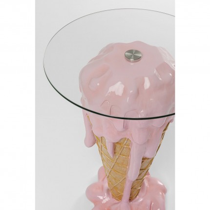 Bar Table ice cream Ø48cm pink Kare Design