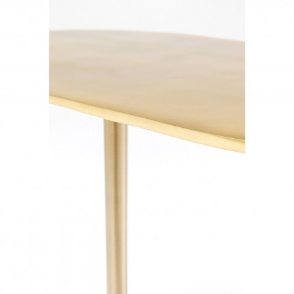 Side Table Slide black and gold Kare Design