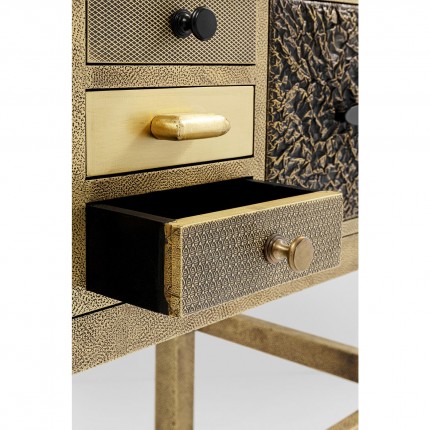 High Dresser Chalet Gold 13 Drawers Kare Design