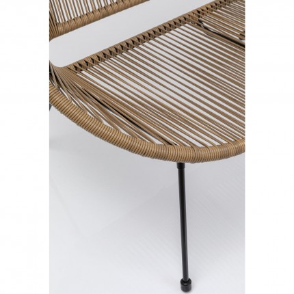 Outdoor Bench Acapulco nature Kare Design