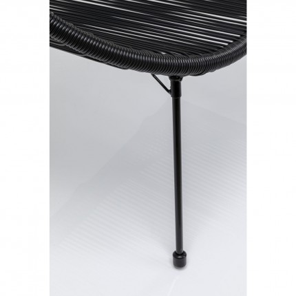 Outdoor Bench Acapulco black Kare Design