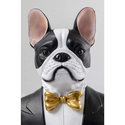 Deco XL Butler Dog 165cm black and white Kare Design