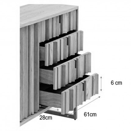 Sideboard Concertina Colore Kare Design