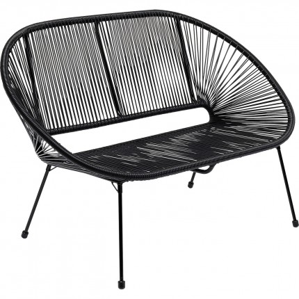 Outdoor Bench Acapulco black Kare Design