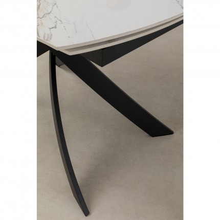 Extension Table Twist 180x90cm white Kare Design