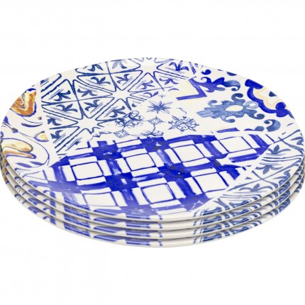 Plate Fresco Ø26cm (4/Set) Kare Design