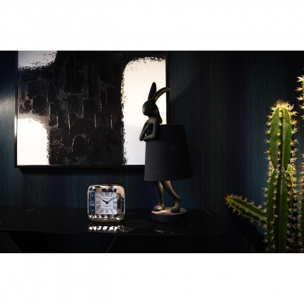 Lampe Animal lapin 68cm noire Kare Design