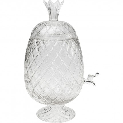 Drink dispenser Pineapple clear Kare Design