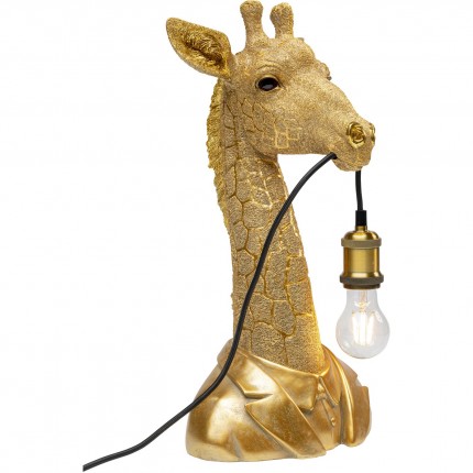 Table Lamp giraffe gold Kare Design