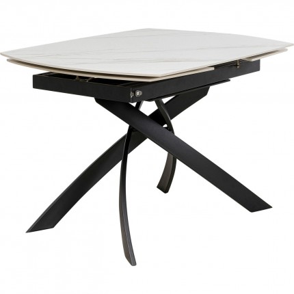 Extension Table Twist 180x90cm white Kare Design