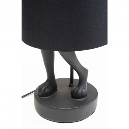 Table Lamp Animal rabbit 68cm black Kare Design