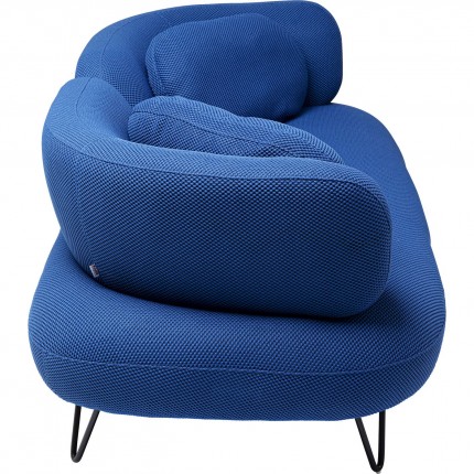 Sofa Peppo 2-Seater blue Kare Design