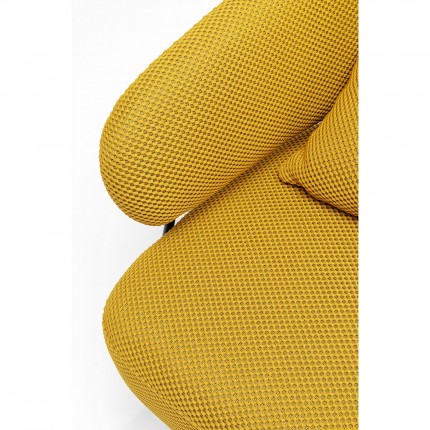 Armchair Peppo yellow Kare Design