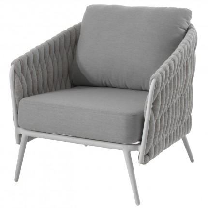 Fauteuil de jardin Vigo gris anthracite Gescova