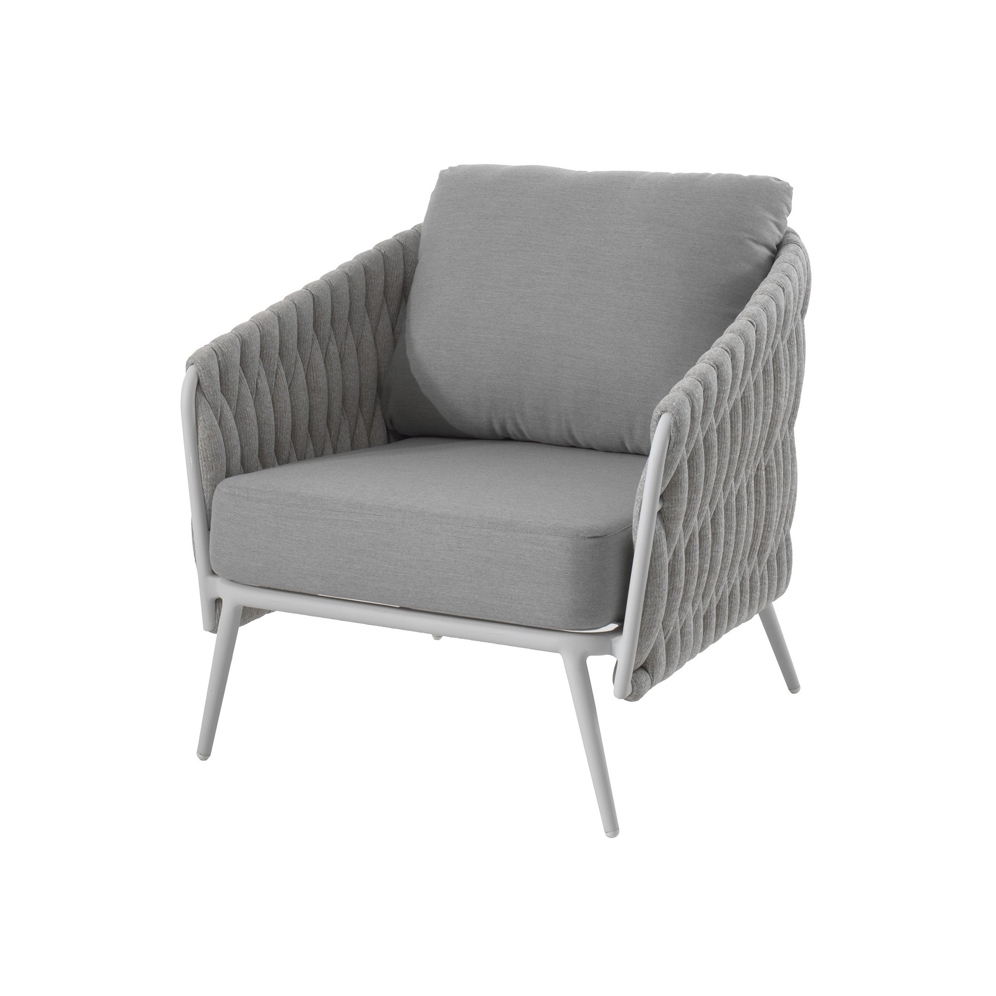 Fauteuil de jardin Vigo gris anthracite Gescova