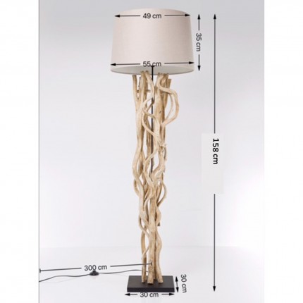 Floor Lamp Scultra 158cm Kare Design