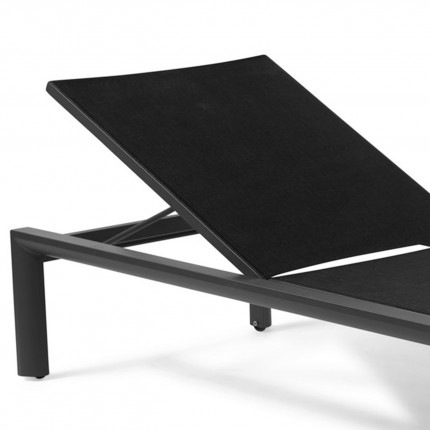 Vittorio Black Gescova Sunlounger