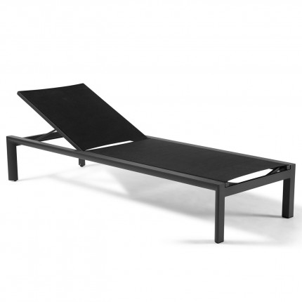 Vittorio Black Gescova Sunlounger