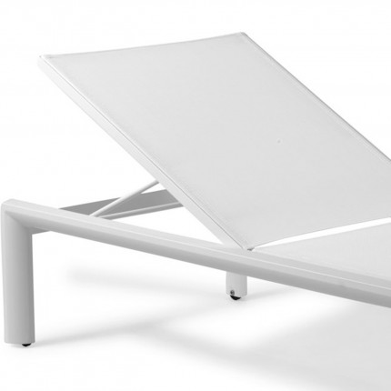 Vittorio white Gescova sun lounger