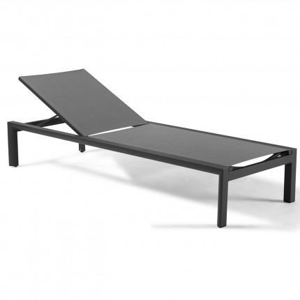 Gescova Vittorio anthracite gray sun lounger