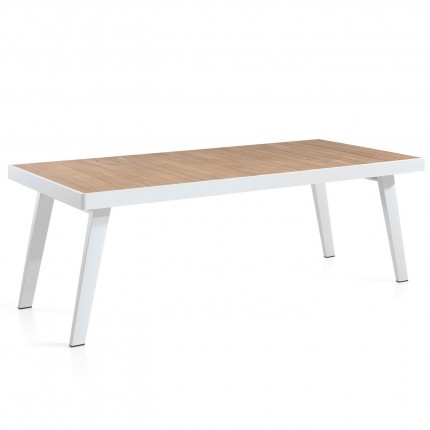 Corsica garden table 220x90cm white Gescova