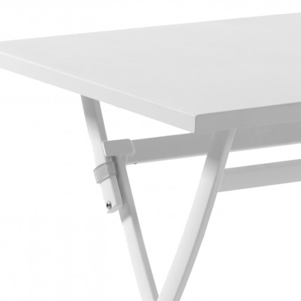 Table de jardin pliante Grasse noire Gescova