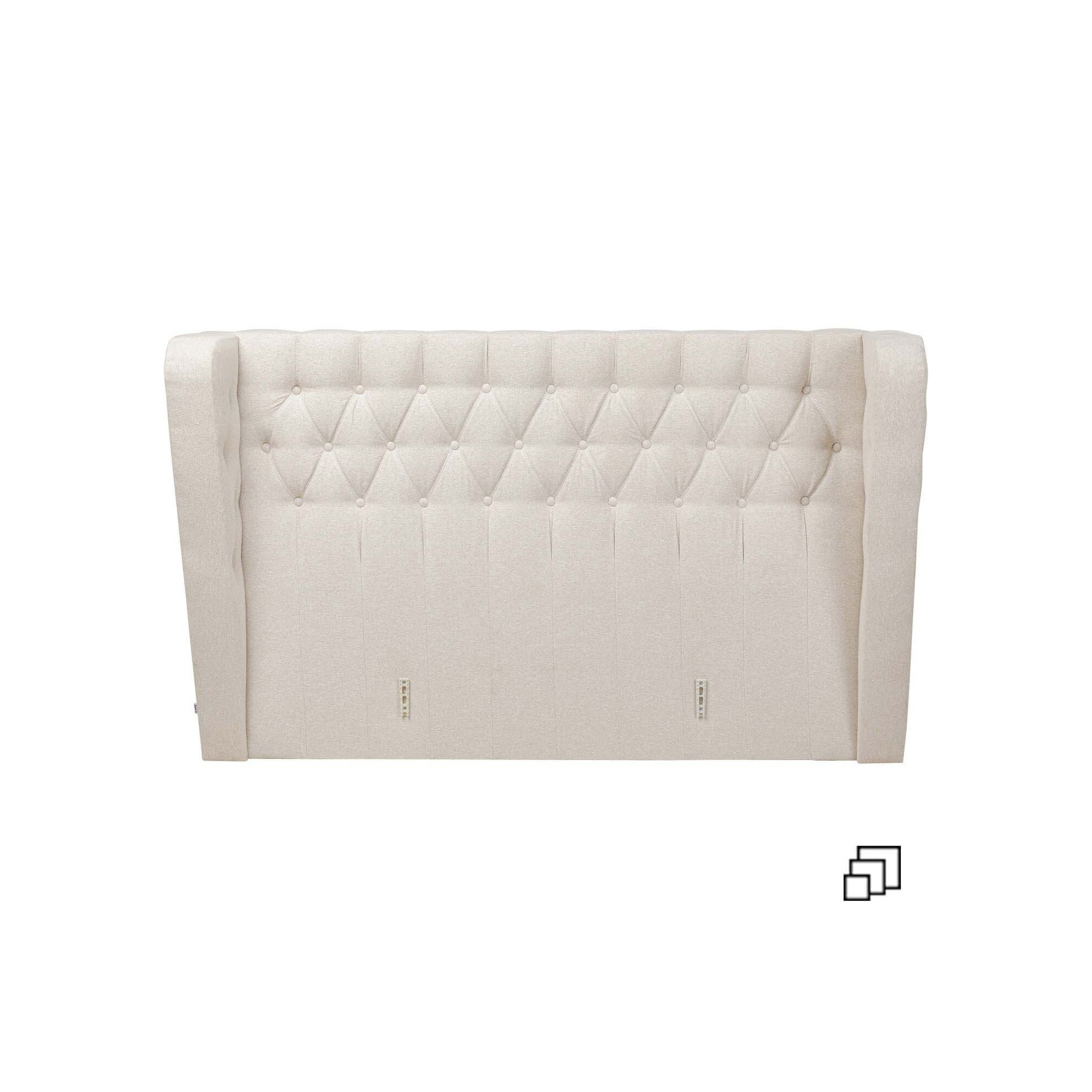 Tête de lit Benito Moon crème 160cm