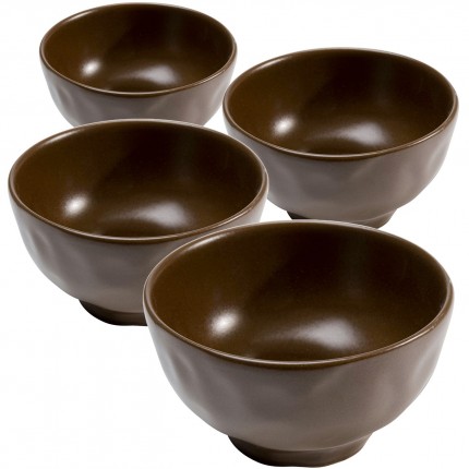 Cereals Bowls Savannah Brown Ø15cm (4/set) Kare Design