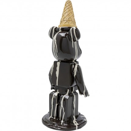 Deco bear ice cream black Kare Design