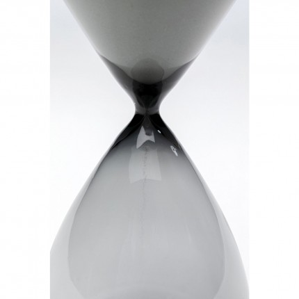 Hourglass Timer 43cm black and white Kare Design