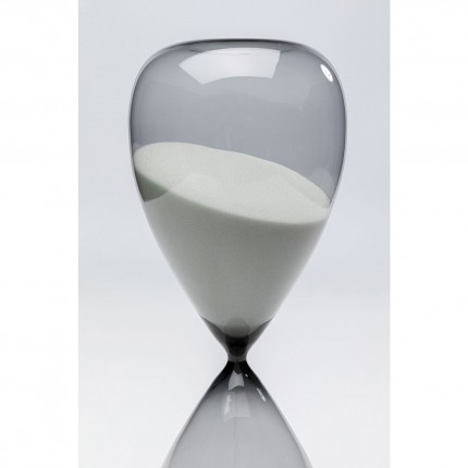 Sablier Timer 43cm noir et blanc Kare Design