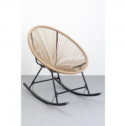 Rocking chair Acapulco nature Kare Design