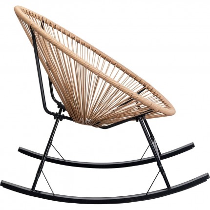 Rocking chair Acapulco nature Kare Design