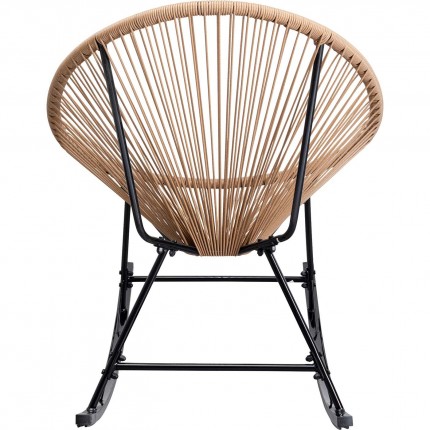 Rocking chair Acapulco nature Kare Design