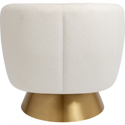 Swivel Armchair Orion cream Kare Design