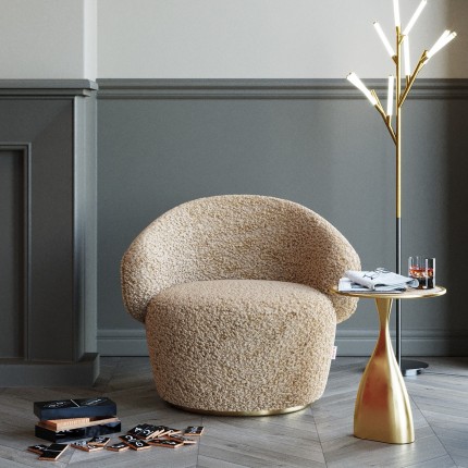 Swivel Armchair Carella Kare Design