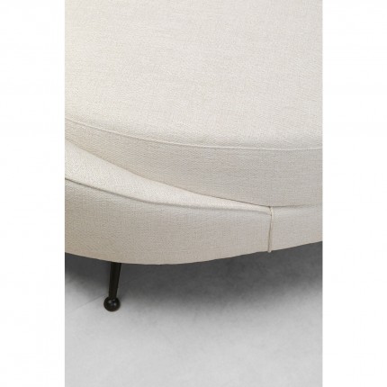 Sofa Wall Street 3-Seater cream Kare Design