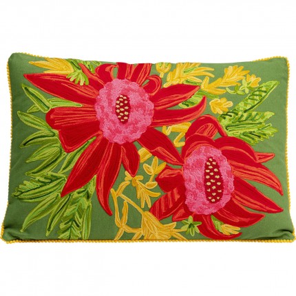 Cushion Fiorista green Kare Design