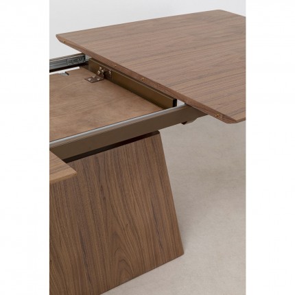 Extension Table Benvenuto rectangle walnut Kare Design