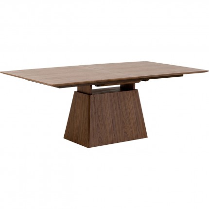 Extension Table Benvenuto rectangle walnut Kare Design