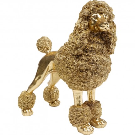 Deco Poodle gold Kare Design