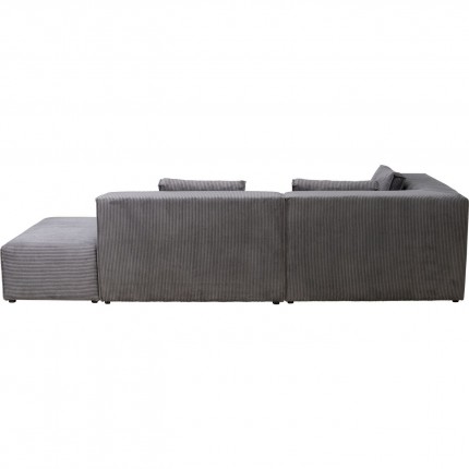 Corner Sofa Infinity Cord Grey Left Kare Design