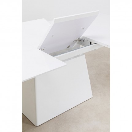 Extension Table Benvenuto rectangle white Kare Design