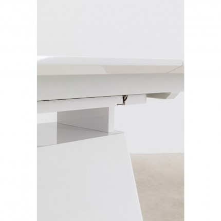 Extension Table Benvenuto rectangle white Kare Design