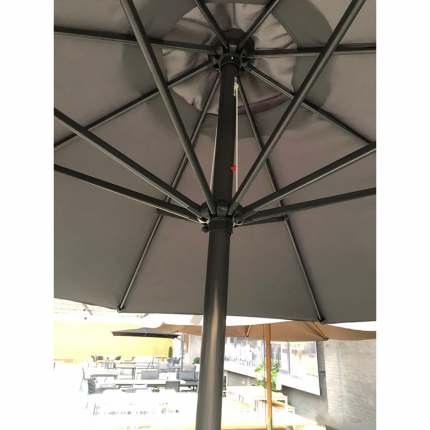 Parasol with crank handle 300cm Gescova grey