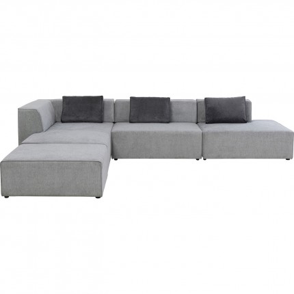 Corner Sofa Infinity XL left grey Kare Design