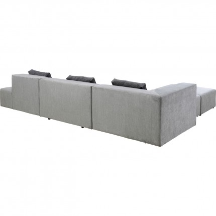 Corner Sofa Infinity XL left grey Kare Design